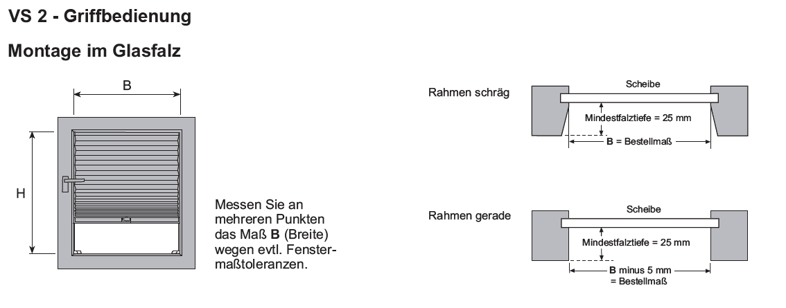 Aufmass-Plissee-Basicline